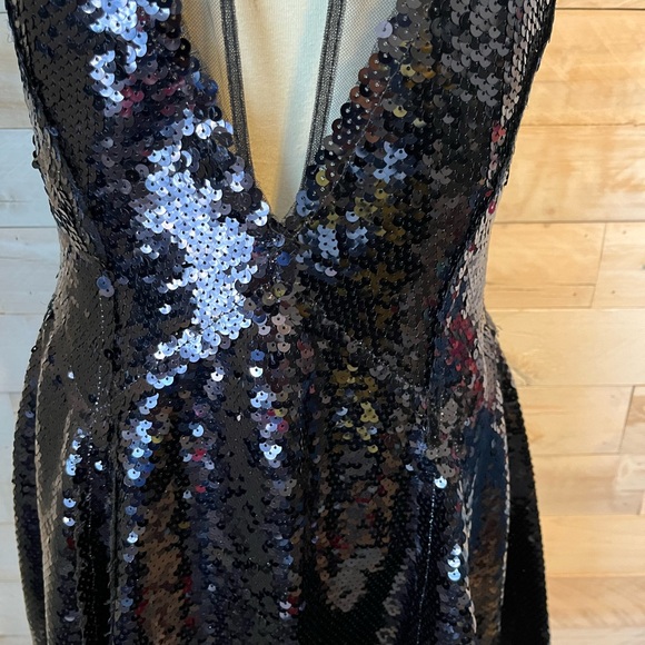 NWT Free people dusk till dawn mini sequin dress size M - Picture 11 of 11